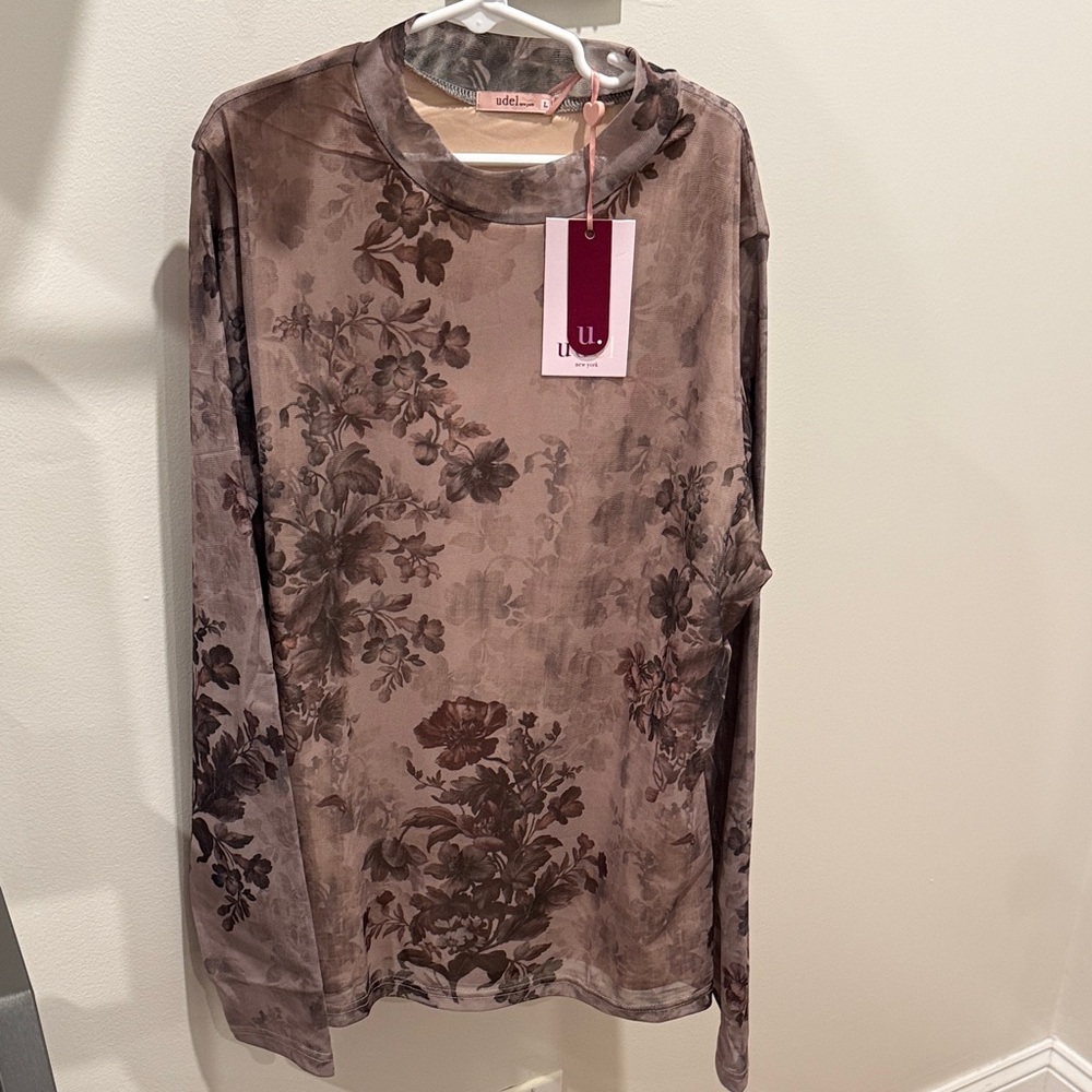 Floral Long Sleeve Top